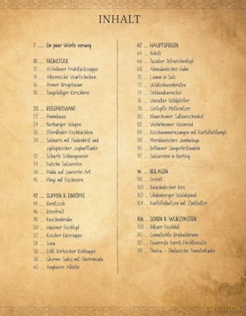 The Dark Eye: The Official Cookbook German Version