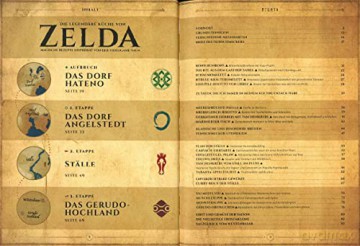 The Legend of Zelda: The Legendary Cuisine - Magical Recipes from the Video Game Saga German Version