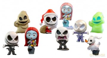 The Nightmare Before Christmas Cosbi Mini Figures 9 cm Blind Box Display (8) [FIGURKA]