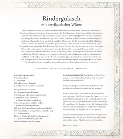 The Witcher: The Official Cookbook - Recipes, Legends and Culinary Tales German Version