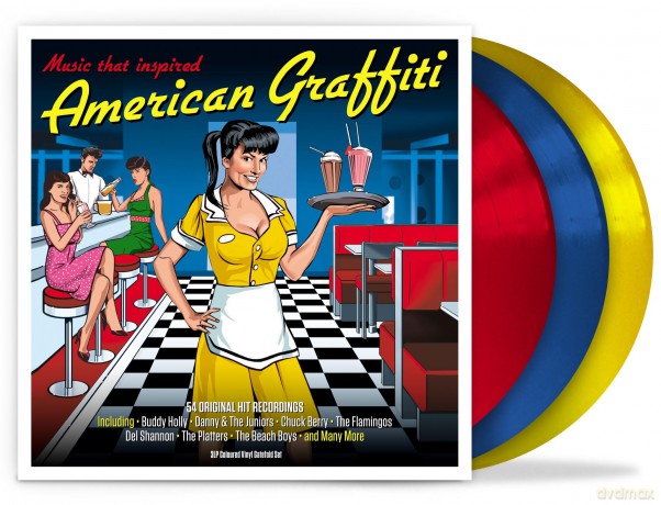 American Graffiti (Red/Blue/Yellow) [Winyl]