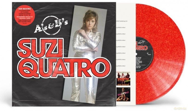 Suzi Quatro: As & Bs (Red Glitter) [Winyl]