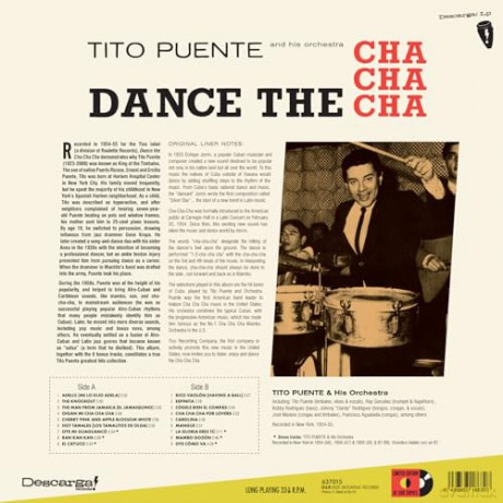 Tito Puente: Dance The Cha Cha Cha (+6 Bonus Tracks) (Limited) [Winyl]