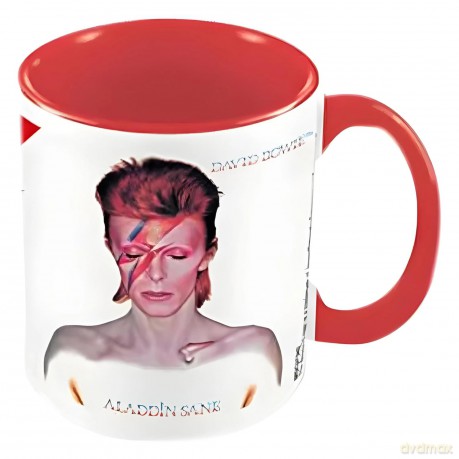 David Bowie: David Bowie (Aladdin Sane) Red Coloured-Inner Kubek