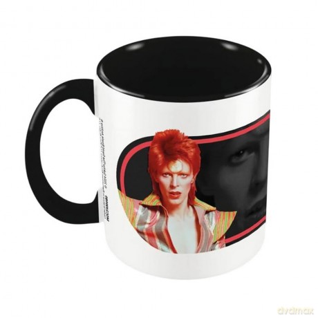 David Bowie: David Bowie (Style) Black Coloured-Inner Pod Kubek