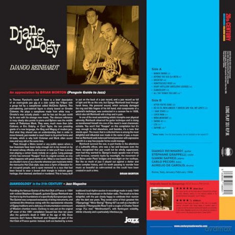Django Reinhardt: Djangology (+3 Bonus Tracks) (Limited) (Blue) [Winyl]