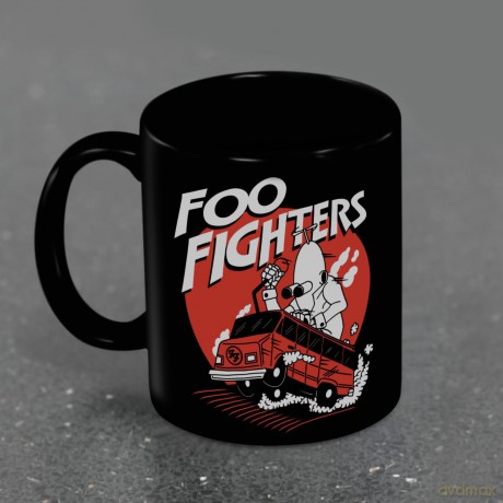 Foo Fighters: Foo Fighters (Bus) Black Pod Kubek