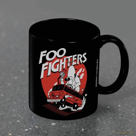 Foo Fighters: Foo Fighters (Bus) Black Pod Kubek