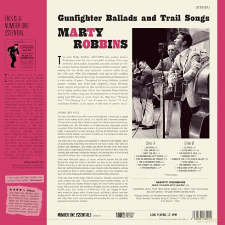 Marty Robbins: Gunfighter Ballads And Trail Songs (+5 Bonus Tracks) (Limited) [Winyl]