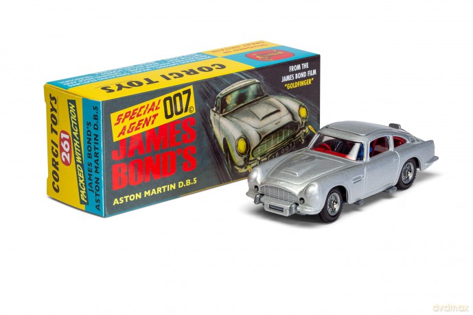 James Bond: James Bond Aston Martin Silver Db5