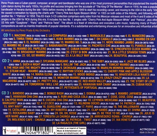 Perez Prado: King Of The Mambo - The Singles Collection 1949-62 [CD]