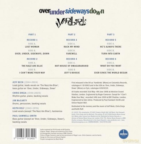 Yardbirds: Over. Under. Sideways. Down - Roger The Engineer (60th Anniversary) [Winyl]