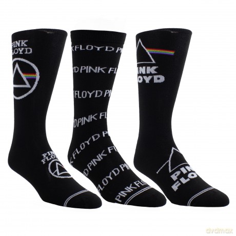 Pink Floyd: Pink Floyd Socks 3 Pack In Guitar Tin (One Size)