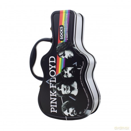Pink Floyd: Pink Floyd Socks 3 Pack In Guitar Tin (One Size)
