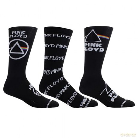 Pink Floyd: Pink Floyd Socks 3 Pack In Guitar Tin (One Size)