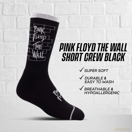 Pink Floyd: Pink Floyd The Wall Crew Socks (One Size)