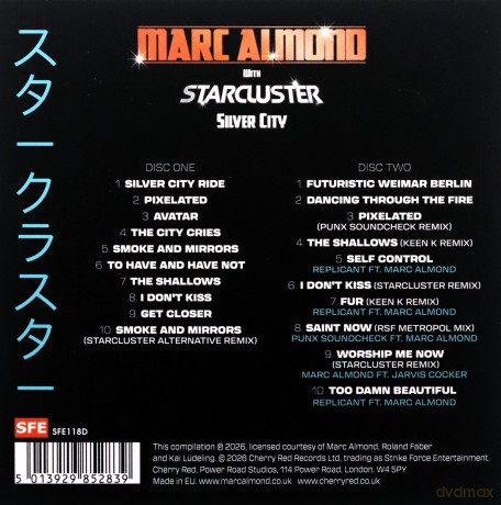 Marc Almond With Starcluster: Silver City - Expanded Edition [CD]