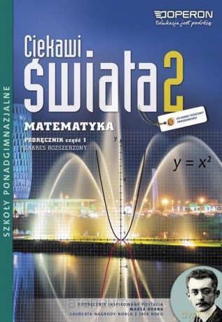 Matematyka LO 2/1 Ciekawi świata podręcznik Zakres Rozszerzony [KSIĄŻKA]