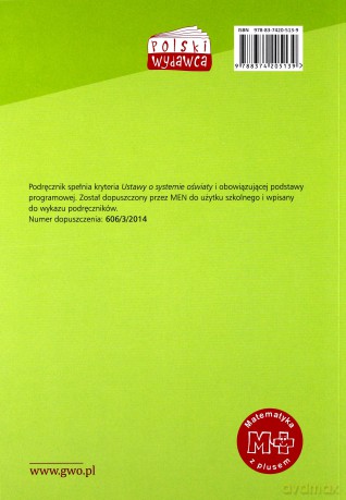 Matematyka LO 3 podręcznik Zakres Podstawowy [KSIĄŻKA]