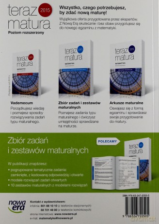 MATeMAtyka LO 3 Zakres Podstawowy i Rozszerzony Zbiór zadań [KSIĄŻKA]