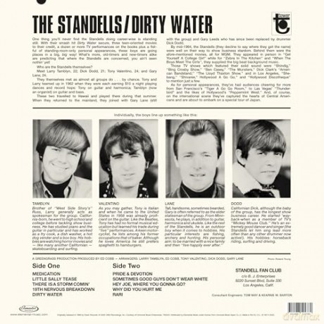 Standells: Dirty Water [Winyl]