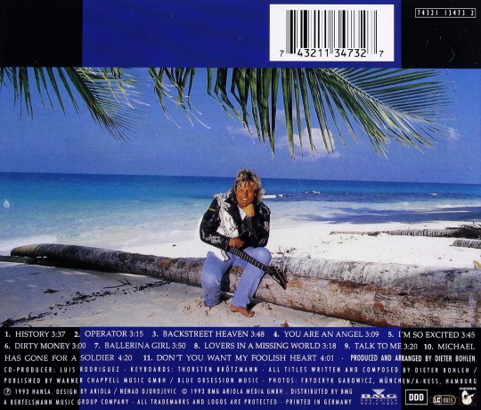 Blue System: Backstreet Dreams [CD]