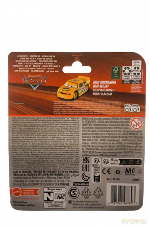 Cars 3 Auta 3 samochody, autka Clipstrip Billy Oilchanger