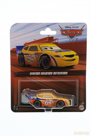 Cars 3 Auta 3 samochody, autka Clipstrip Winford Bradford Rutherford