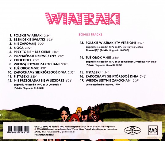 Wiatraki: Wiatraki [CD]