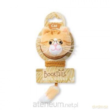 Book-Tails Rudy kot pluszowa zakładka do ksisiążki