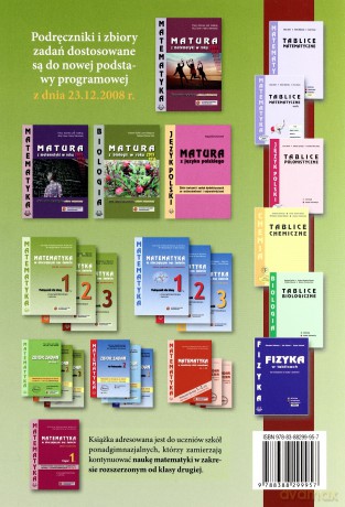 Matematyka w otaczającym nas świecie LO 3 zbiór zadań Zakres Podstawowy [KSIĄŻKA]