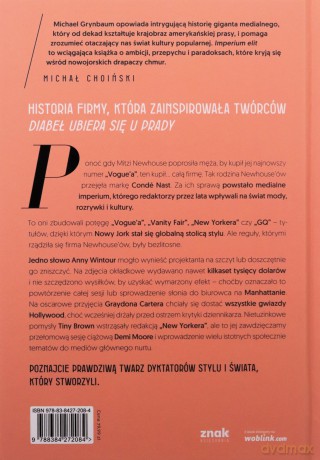 Imperium elit. Wzlot i upadek Conde Nast... - Michael Grynbaum [KSIĄŻKA]