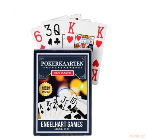 Karty pokerowe VPE 100% Plastic 4 index [KARTY]