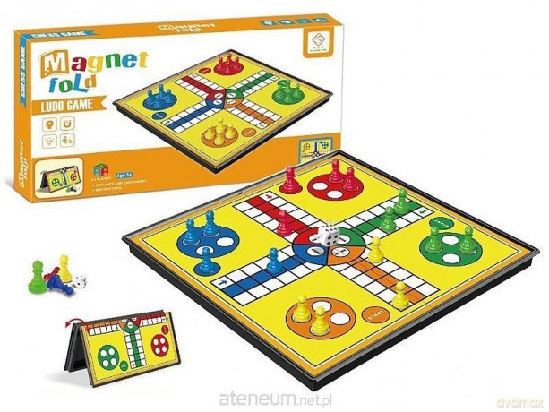 Ludo magnetyczne [GRA PLANSZOWA]