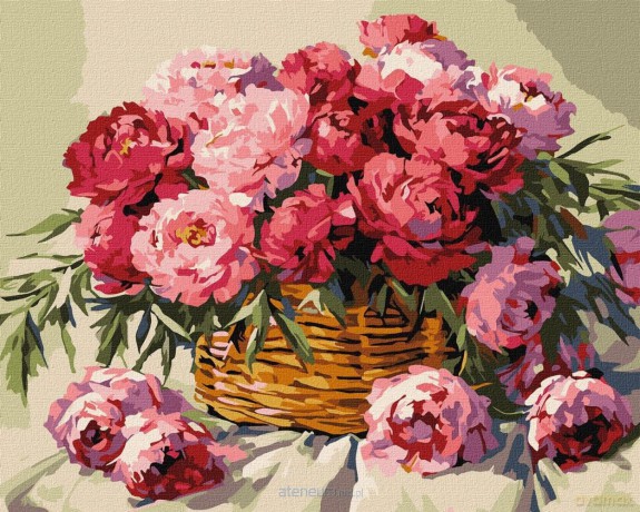 Malowanie po numerach - Melodia kwitnienia 40x50 cm