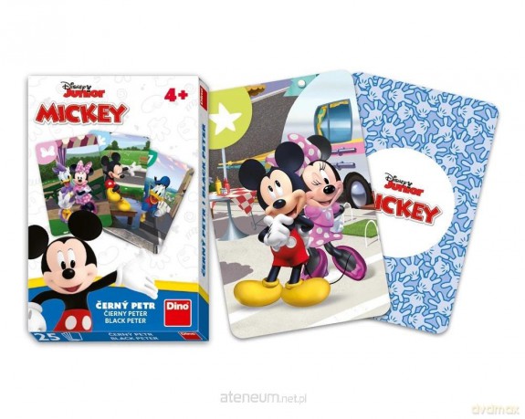 Myszka Miki i Minnie Karty do gry Czarny Piotruś [KARTY]