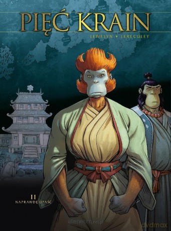 Pięć Krain (Tom 11) Naprawdę upaść - Lewelyn, Jerome Lereculey [KOMIKS]