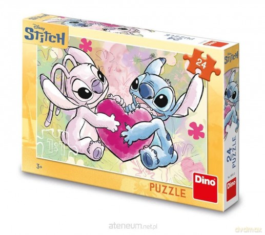 Puzzle Stitch i Angel Historia miłosna 24 el. [PUZZLE]