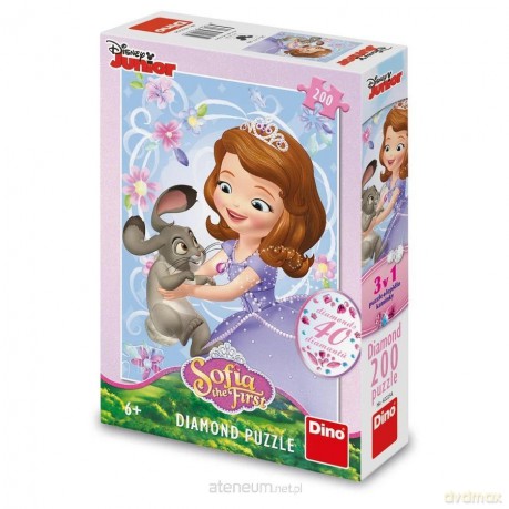 Puzzle z diamencikami Jej Wysokość Zosia 200 el. [PUZZLE]