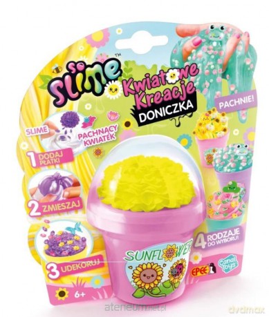 Slime Kwiatowe Kreacje - Słodkie Słoneczniki