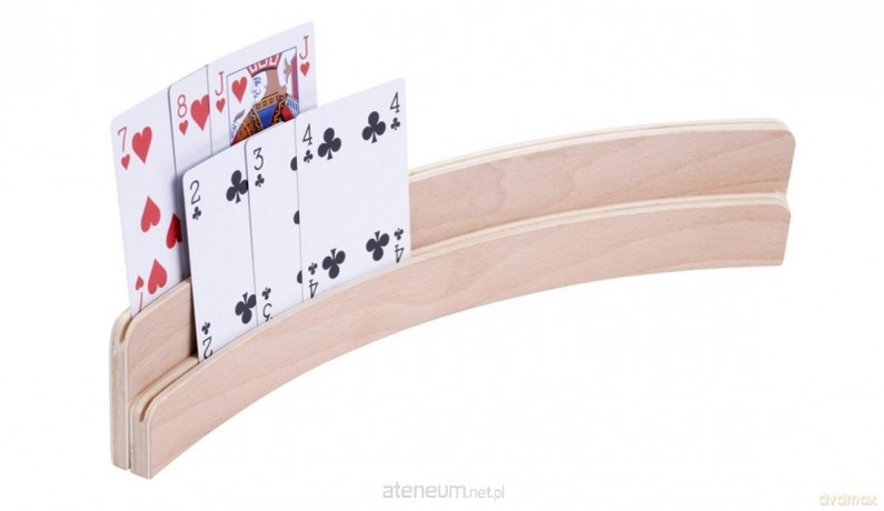 Stojak na karty card holder podwójny [GRA]