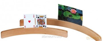 Stojak na karty holder drewniany 50 cm [GRA]