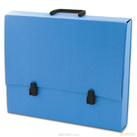 Teczka z rączką A3 niebieska