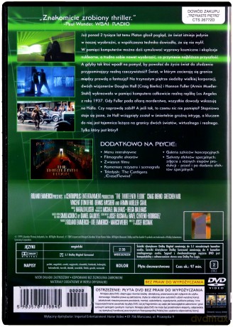 Trzynaste piętro [DVD]