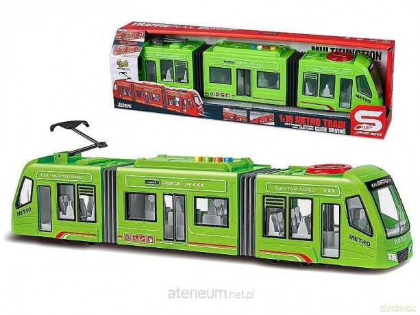 Tramwaj światło, dźwięk, otwierane drzwi 1:16