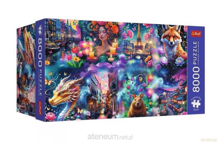 TREFL 8000 el. Colorful World [PUZZLE]