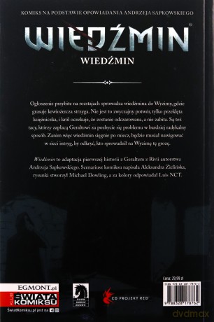Wiedźmin. Adaptacje opowiadań Andrzeja... - Andrzej Sapkowski, Aleksandra Zielińska, Michael [KOMIKS]
