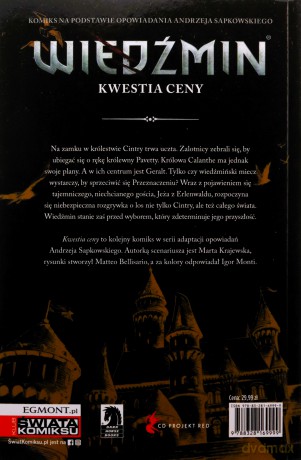 Wiedźmin. Adaptacje opowiadań Andrzeja... - Andrzej Sapkowski, Marta Krajewska, Matteo Bellis [KOMIKS]