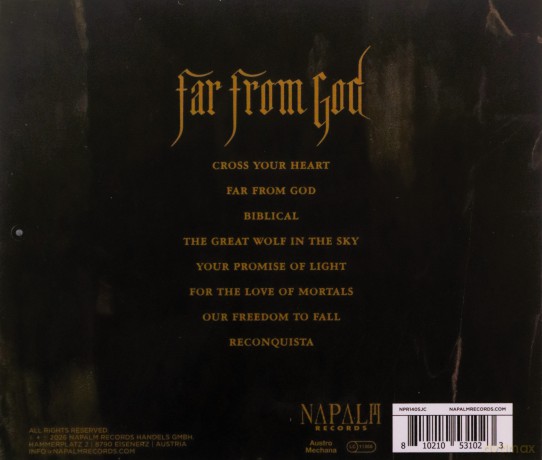 Moonspell: Far From God [CD]
