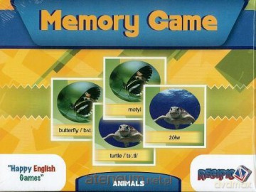 Memory Game - Animals (w pudełku) [GRA]